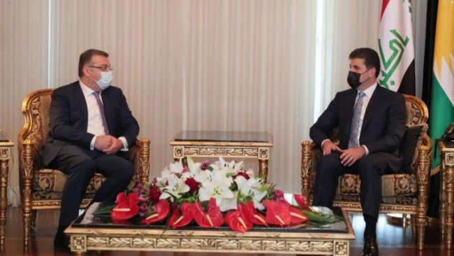 Neçirvan Barzani, Ermenistan heyeti ile bir araya geldi