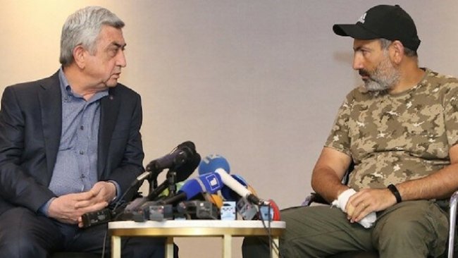Sarkisyan'dan Paşinyan'a ret
