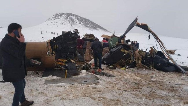 MSB'den Bitlis'teki helikopter kazasına ilişkin açıklama