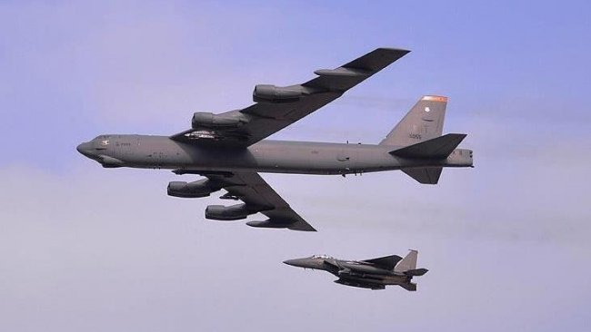 ABD bombardıman uçakları, Ortadoğu semalarında!