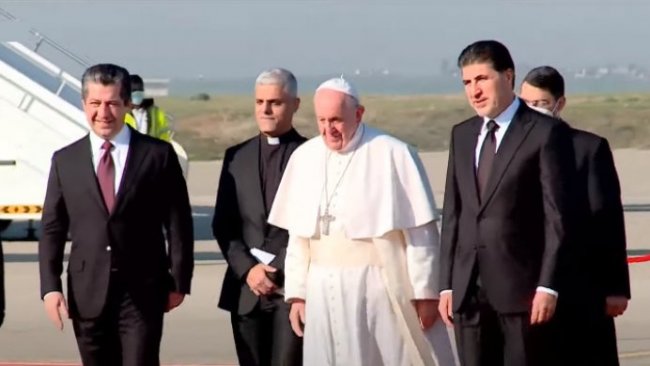 Papa Francis Erbil'de