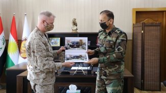 Uluslararası Koalisyon, Peşmerge'ye desteğini yineledi