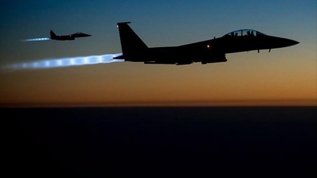 Uluslararası Kaolisyon'dan Qereçox Dağı'nda IŞİD'e bombardıman