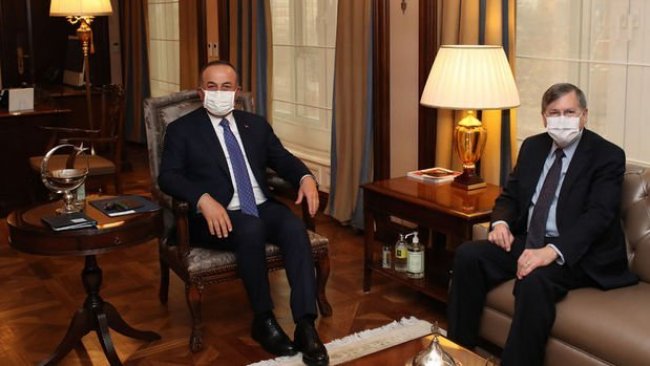 Çavuşoğlu, ABD Büyükelçisi ile görüştü