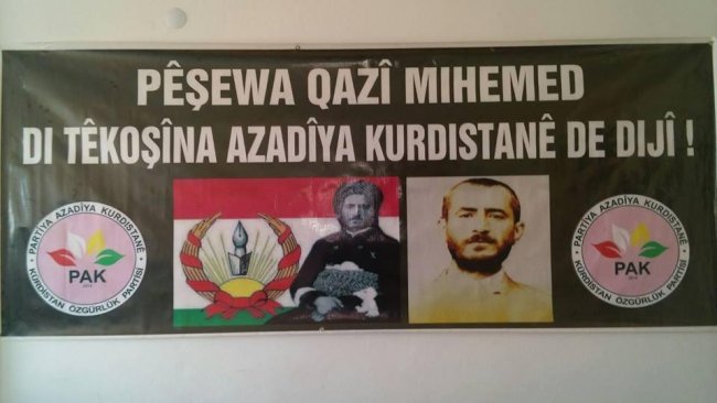 PAK: Pêşewa Qazî Muhammed ve Arkadaşlarını Saygıyla Anıyoruz