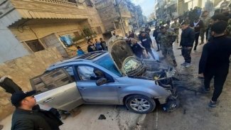 Afrin'de bomba yüklü araçta patlama