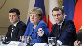 Macron, Merkel ve Zelenskiy'den Rusya'ya çağrı
