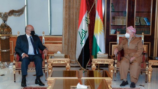 Başkan Barzani ile Berhem Salih,son gelişmeleri görüştü