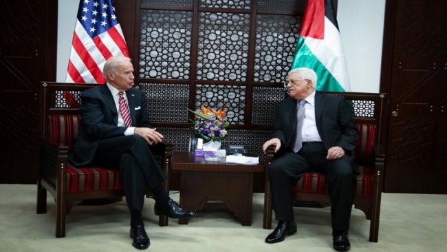 Biden'den Filistin Devlet Başkanı Mahmud Abbas'a yazılı mesaj