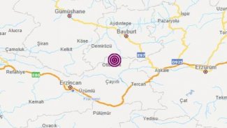 Erzincan'da deprem