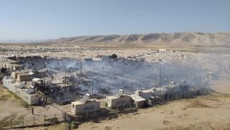 Duhok’taki Şariya Mülteci Kampı’nda yangın çıktı