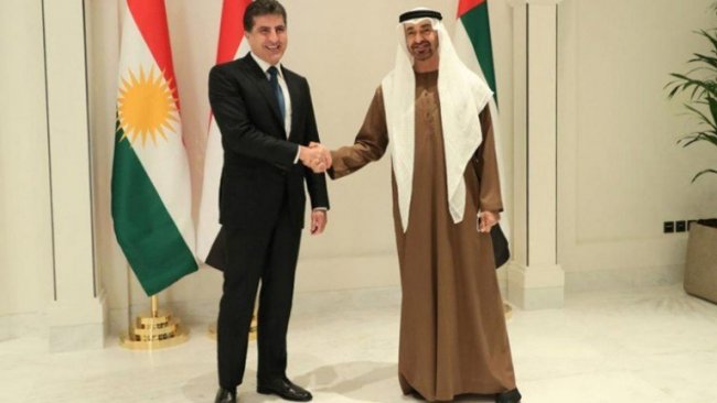 Neçirvan Barzani ile Abu Dabi Prensi El Nahyan bir araya geldi