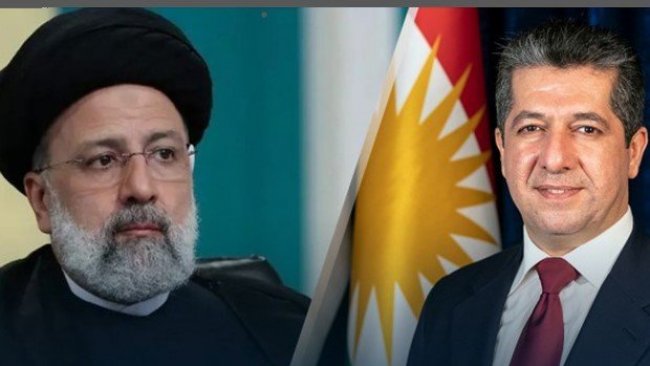 Başbakan Barzani İran Cumhurbaşkanı Reisi'yi tebrik etti