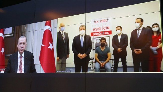 Erdoğan, yerli korona aşısının adını koydu