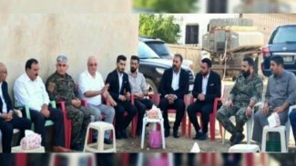 Rojava Özerk Yönetimi heyetinden Emin İsa’nın ailesine taziye ziyareti