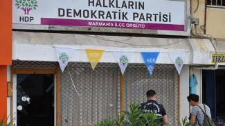 Marmaris'te HDP binasına silahlı saldırı!