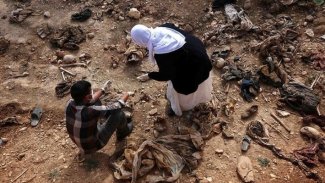 Şengal'de 3 toplu mezar tahrip edildi