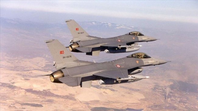 TSK'dan Kandil, Gare, Hakurk ve Zap'a hava operasyonu