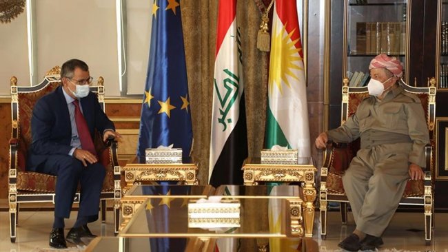 Başkan Barzani, AB Büyükelçisiyle Suriye’de Kürtlerin geleceğini görüştü