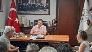 HDP'den yangın bölgesine ziyaret