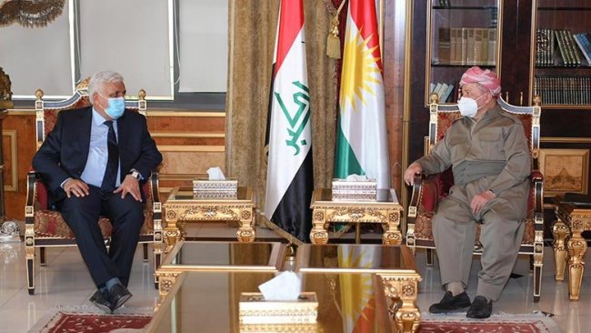 Başkan Barzani, Haşdi Şabi Başkanı’yla görüştü