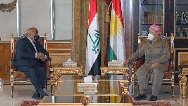 Başkan Barzani, Adil Abdulmehdi'yi kabul etti