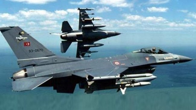 Türk Savaş uçakları Asos'ta 28 hedefi bombaladı!