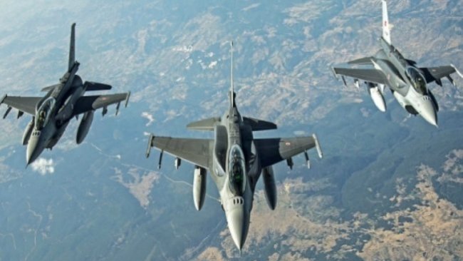 Savaş uçakları Duhok’a 50 km uzaklıktaki bölgeyi bombaladı