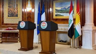 Kürdistan Bölgesi liderlerinin Macron’la görüşmesi başladı