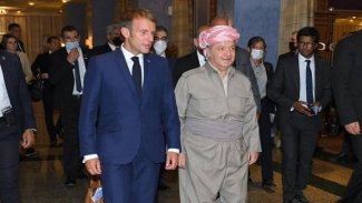 Macron’dan Barzani’ye: 30 yılda iki halkımız özel bir tarihi paylaştı