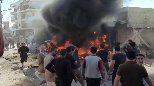 Afrin'de patlam: Ölü ve yaralılar var