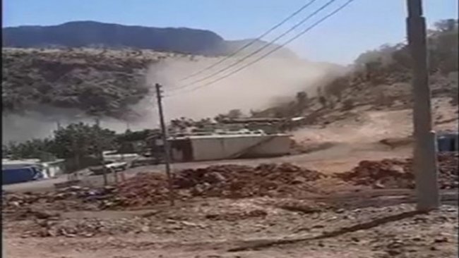 TSK’nın top atışlarından Zaho'nun iki köyü büyük zarar gördü
