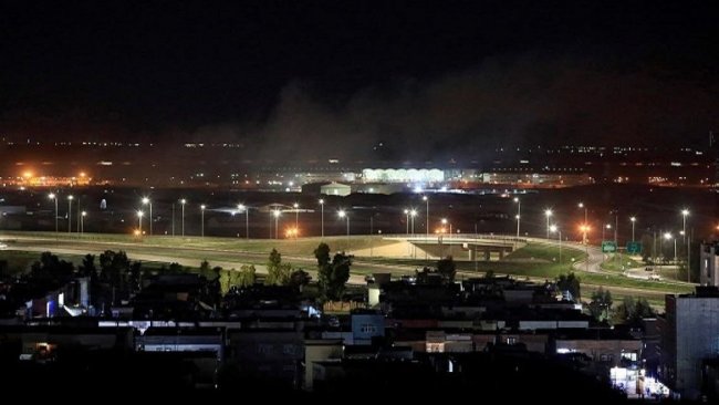 Erbil havalimanına SİHA’lı saldırı!