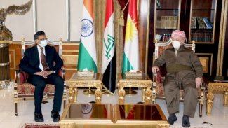 Başkan Barzani, Hindistan Bağdat Büyükelçisi Prashant Pise’yi kabul etti