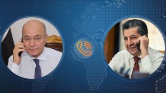Berhem Salih’ten Mesrur Barzani’ye tebrik telefonu