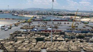 ABD’den Yunanistan’a geniş çaplı askeri sevkiyat