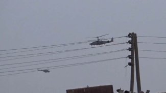 Rusya ve Suriye'den Gire Spi'de hava tatbikatı