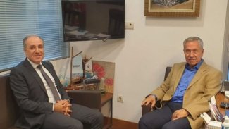 Arınç'tan DEVA Partisi ziyareti