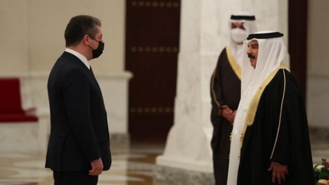 Başbakan Mesrur Barzani, Bahreyn Kralı Al Halife ile görüştü