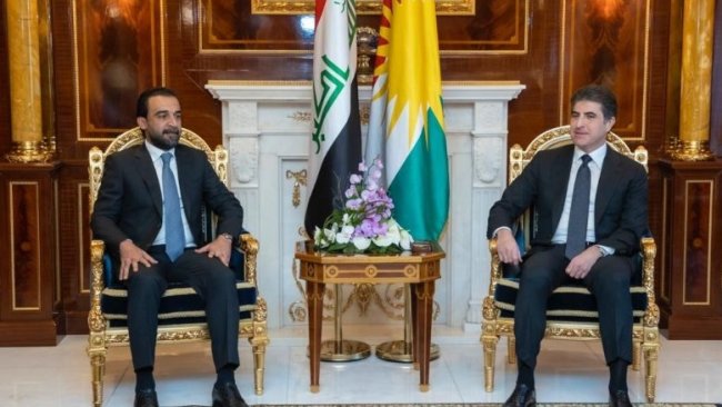 Neçirvan Barzani Halbusi ile görüştü