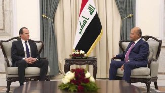  Berhem Salih Brett McGurk ile görüştü