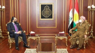 Başkan Barzani, Şeyh Kesnezani ile bir araya geldi
