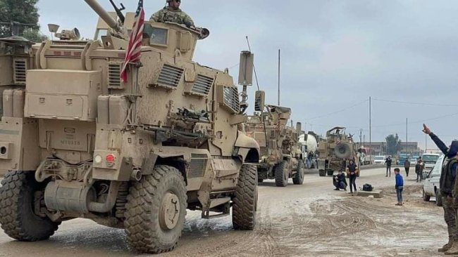 Kamışlo'da ABD güçleri ve Asayiş'ten ilk ortak devriye