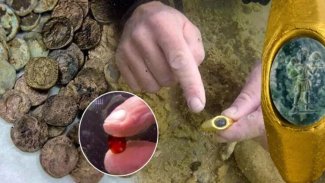 Altın yüzüğün gizemi... Dünya, deniz altında keşfedilen 1700 yıllık hazineyi konuşuyor!