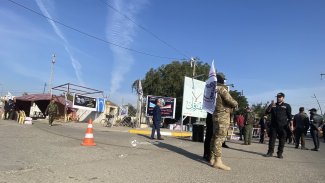 Kerkük sokaklarında Haşdi Şabi hareketliliği