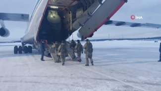 Kazakistan'da bilanço ağırlaşıyor: İlk Rus Askeri birlikleri bölgeye ulaştı