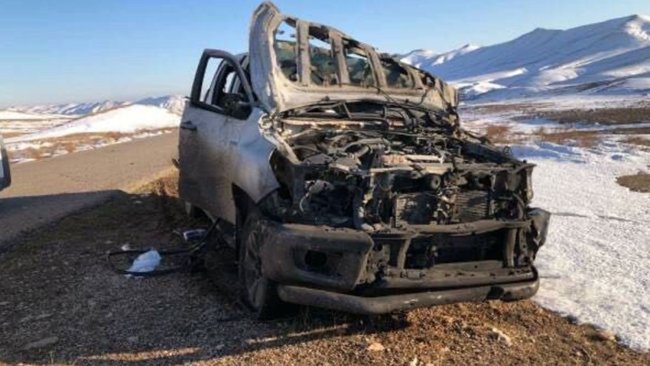 Şengal’de YBŞ Komutanı'nın aracına hava saldırısı