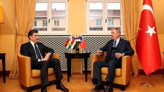 Neçirvan Barzani, Hulusi Akar ile görüştü