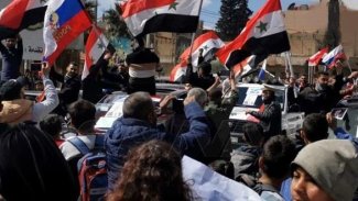 Haseke'de Rusya’ya destek gösterisi