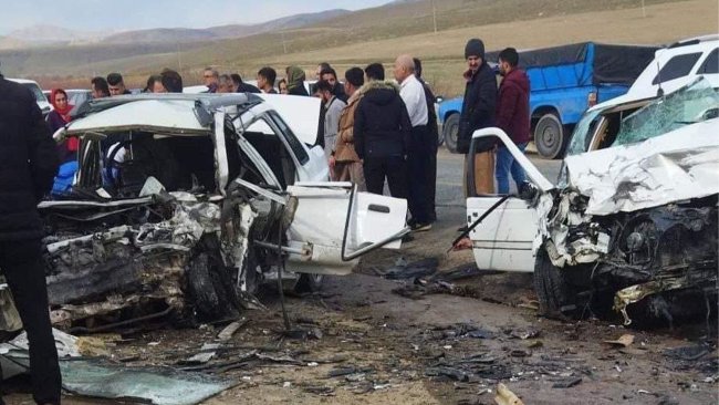 Mahabad’ta katliam gibi kaza: 8 ölü